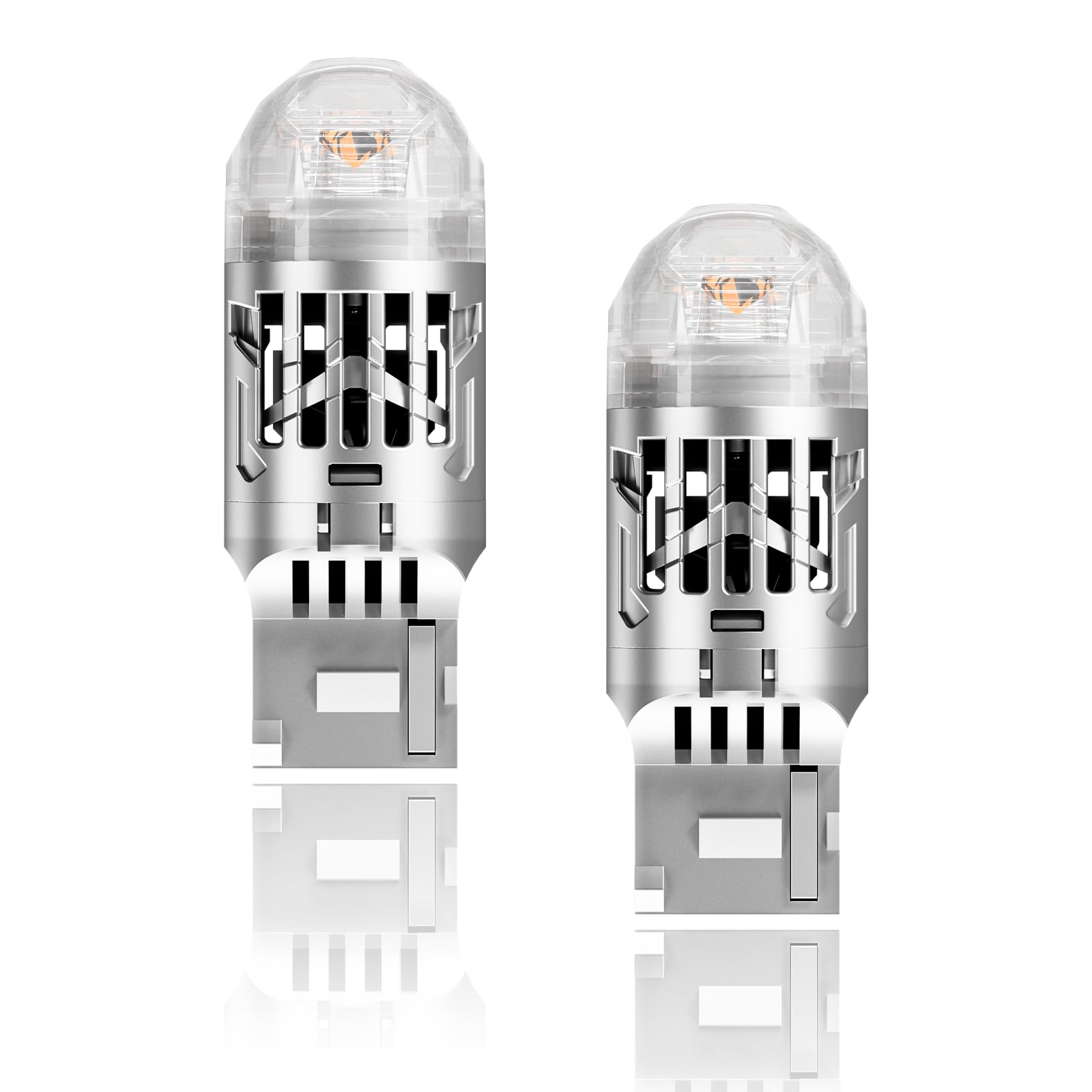 

Новые светодиодные лампы указателей поворота SUPAREE T20 с цоколем T20, оснащенные охлаждением, для DC12V, с улучшенным шумоподавлением! Несоответствие, Янтарь, Вентилятор, Предотвращение гипервспышки,