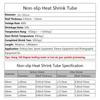 Non Slip Insulation Protect Heat Shrink Wrap Fishing Rod Wrap Heat Shrink Tube Bicycle Handle Grip