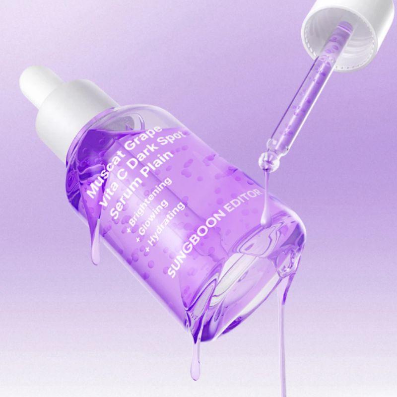 SUNGBOON EDITOR Wild Grape Vita C Dark Spot Serum 30ml Korean Brightening Vitamin Serum