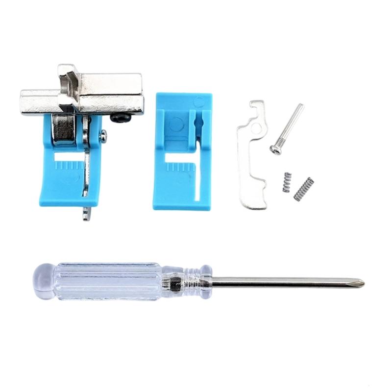 Extended Presser Foot for Flatbed Sewing Machines Sturdy Plastic Construction Smooth Cloth Feeding