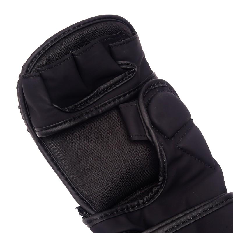 StormCloud Lynx MMA Sparring Gloves Black-Black 7oz XL