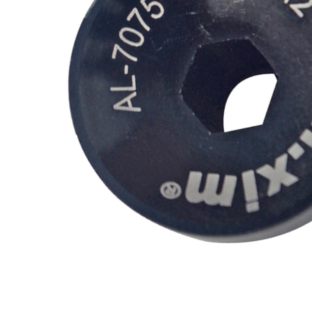 M12 Bicycle Bottom Bracket Crank Bolt Rust Resistant Aluminum Alloy for Bike Modification Accessories and Spare Parts