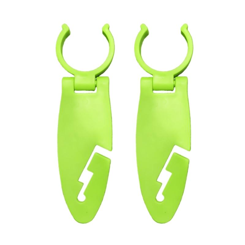 2pcs Plastic Holder for Various Kayak Stand Up Paddle Board Clips Fixing Clamps Paddle Board Accessory Easy Installation