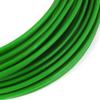 50m DRAHTSEIL in PVC 5/8mm GRÜN verzinkt Stahlseil Seil Draht Stahl