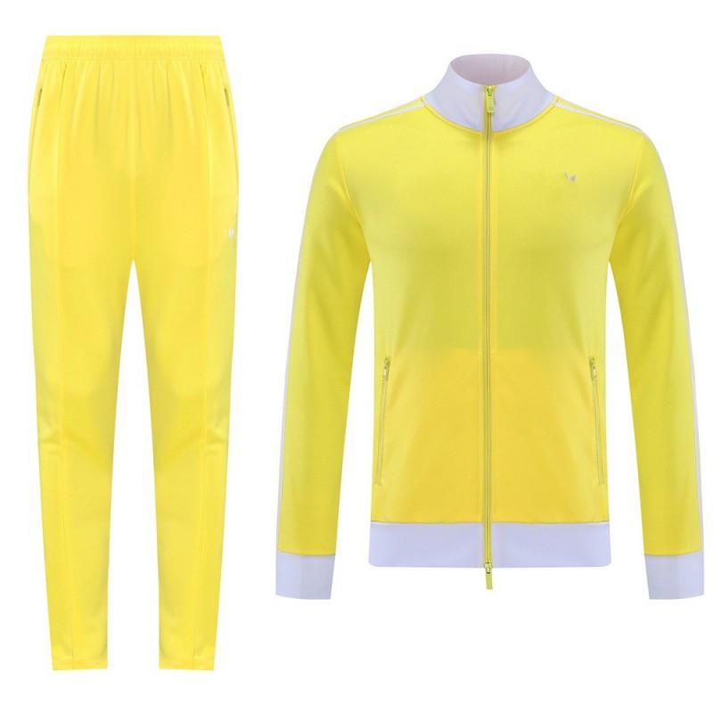 AJ Tracksuit Set Long Zip Football Training Suit No Team Men Women Sportswear