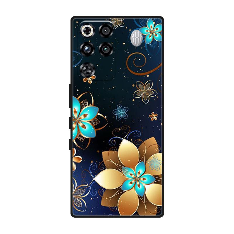 Case For Nubia Red Magic 11 Pro Plus Case Cool Silicone Protective Cover for Red Magic 11 Pro+ 5G Bumper Fundas Black Coque