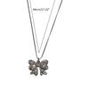 Love Heart/Butterfly/Star Necklace Geometric Pendant Clavicle Chain Adjsuatble Neckwear Fashionable Jewelry Pieces