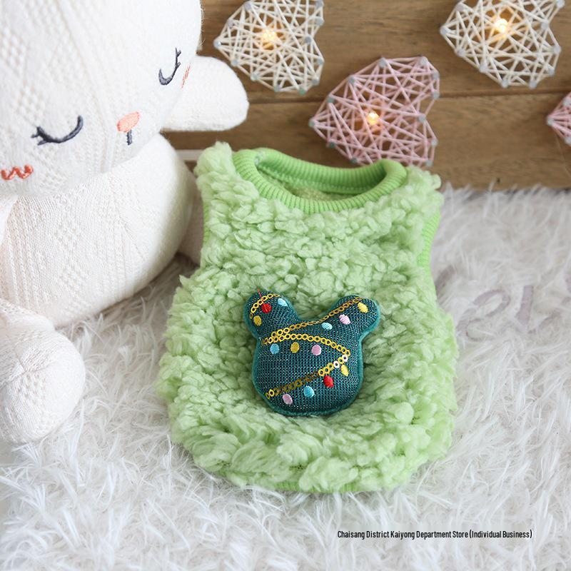 Holiday Outfits for Small Dogs, Puppies & Kittens - Teacup & Tiny Breed Vests for 1-2 Months Old