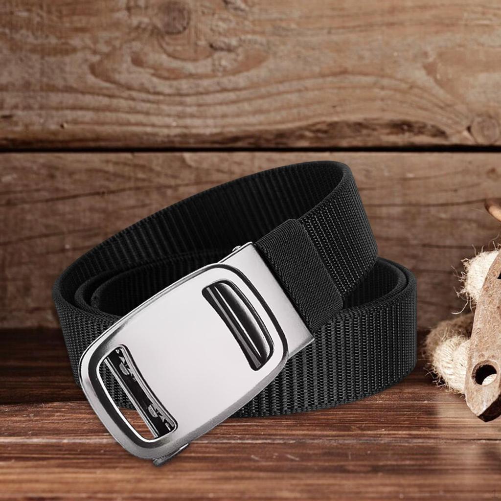 Men's Nylon Belt with Buckle for Outdoor Activities