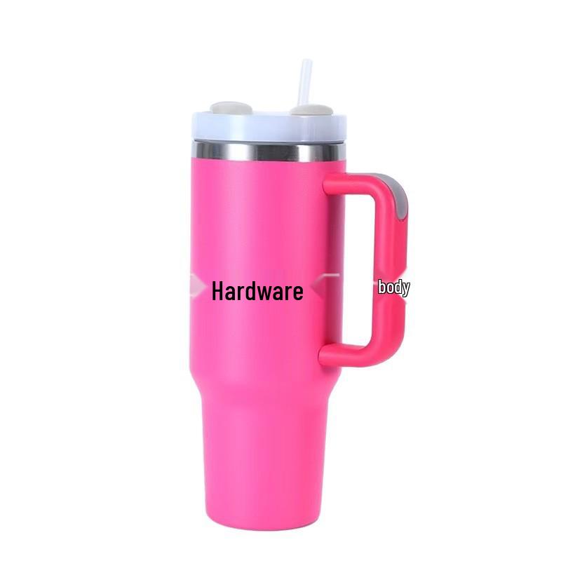 40oz Second Gen Stainless Steel Ice Buster Thermos Cup with Straw and Handle