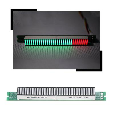 Kkmoon 32 Level Indicator VU Meter Audio Level Meter Stereo Amplifier Adjustable Light Speed Board