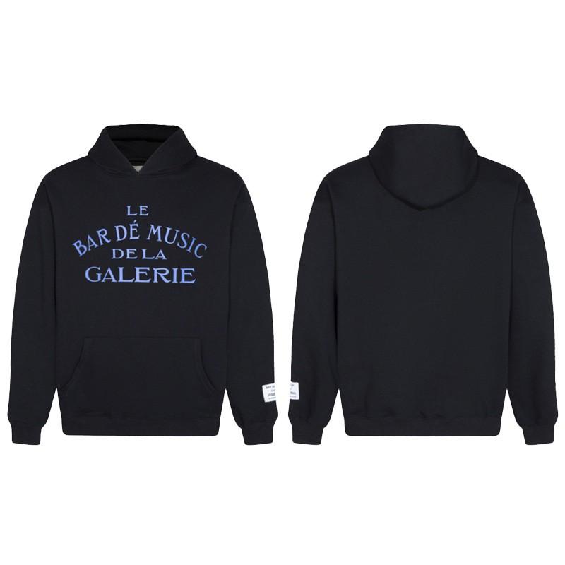 GALLERY DEPT Hoodie Men Women Oversized Cotton Fleece Pullover Sweatshirt Streetwear Loose Fit Long Sleeve