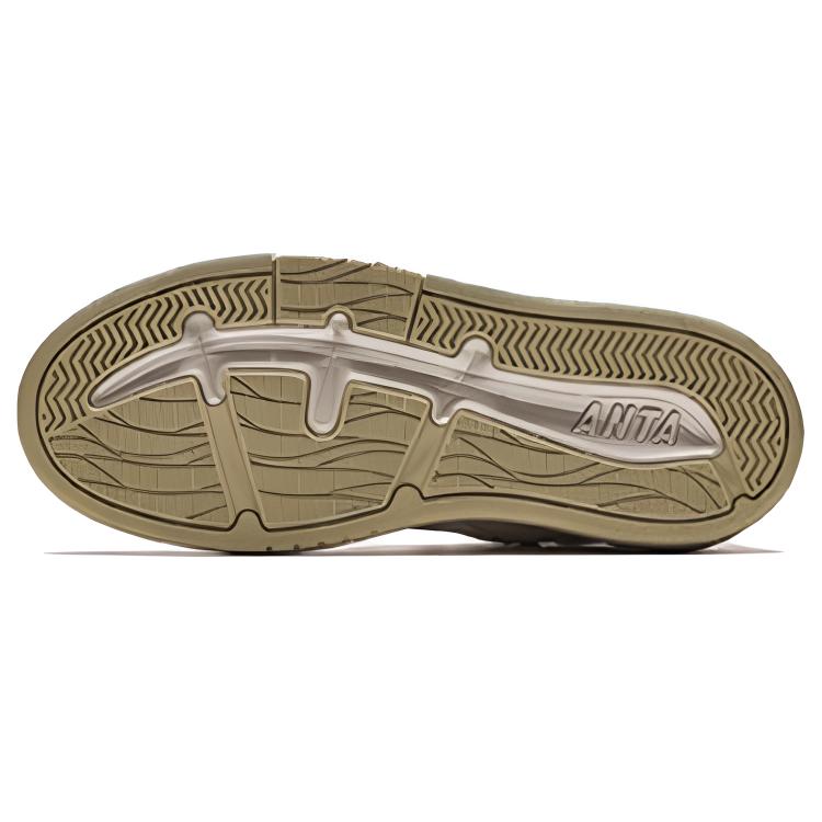 Anta Lifestyle Series Comfortable Trendy PG7 Shock Absorbing Increased Height Low Top Sneakers Men Sneakers 112538079-4