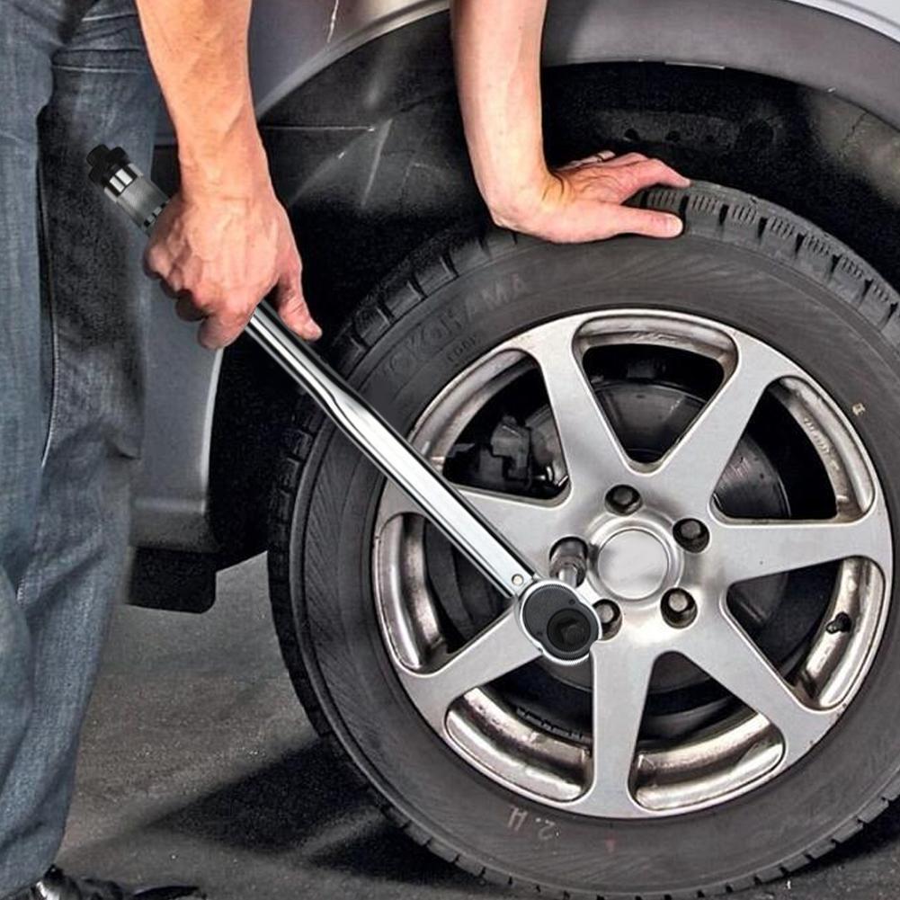 1/2-Inch Drive Click Torque Wrench Professional Torque Wrench 28-210Nm Click Torque Wrench Bicycle Repair Tool for Car Repair