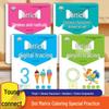 Early Childhood to Primary Math: Ten-Borrowing & Number Composition Pinyin Tracing Workbook