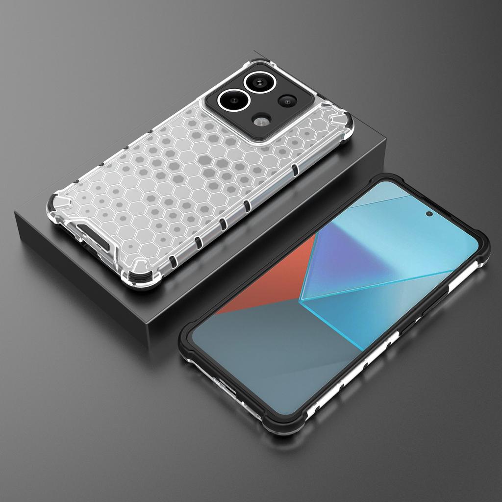 For Xiaomi Redmi Note 13 Pro 5G/Poco X6 5G Phone Case Soft TPU Hard PC Back Cover