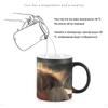 Creative Girl on the Desk Color Changing Coffee Mug BSKT-023 Discoloration Cup Original Mugs Ceramic Coffee Cups Wholesale Anime