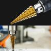 Cutter Step Cone Drill Equipment High Speed Steel Hole