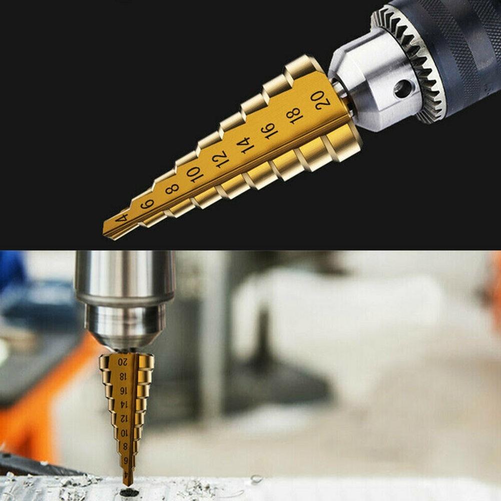 Cutter Step Cone Drill Equipment High Speed Steel Hole