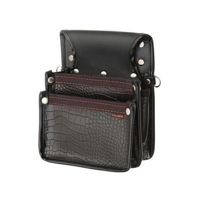 Τσάντα νυχιών Tajima Sef 2 Επιπέδων, Croco Μικρό, SFKBG-KG2S2H