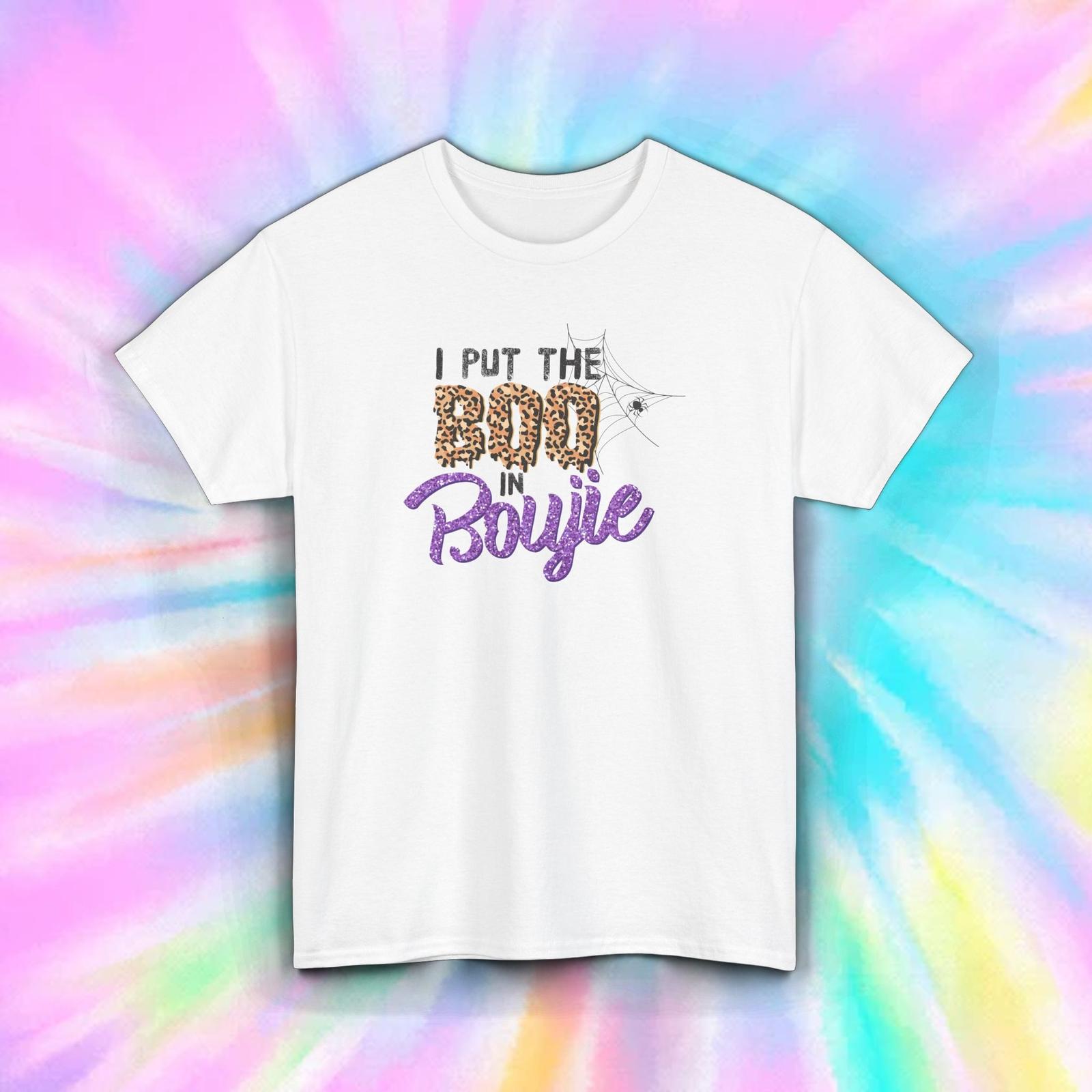I Put the Boo in Boujie Funny Halloween Spooky Aesthetic T-Shirt S-5XL S