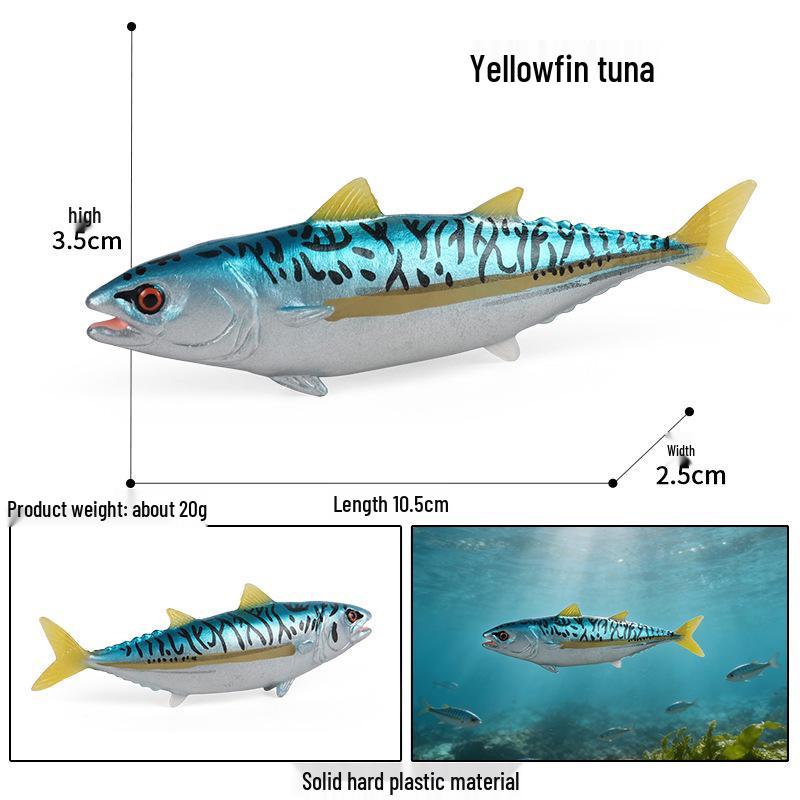 Ocean Crab Simulation Toy Set: Includes Hermit, Swimming, and Three-Spot Plastic Models