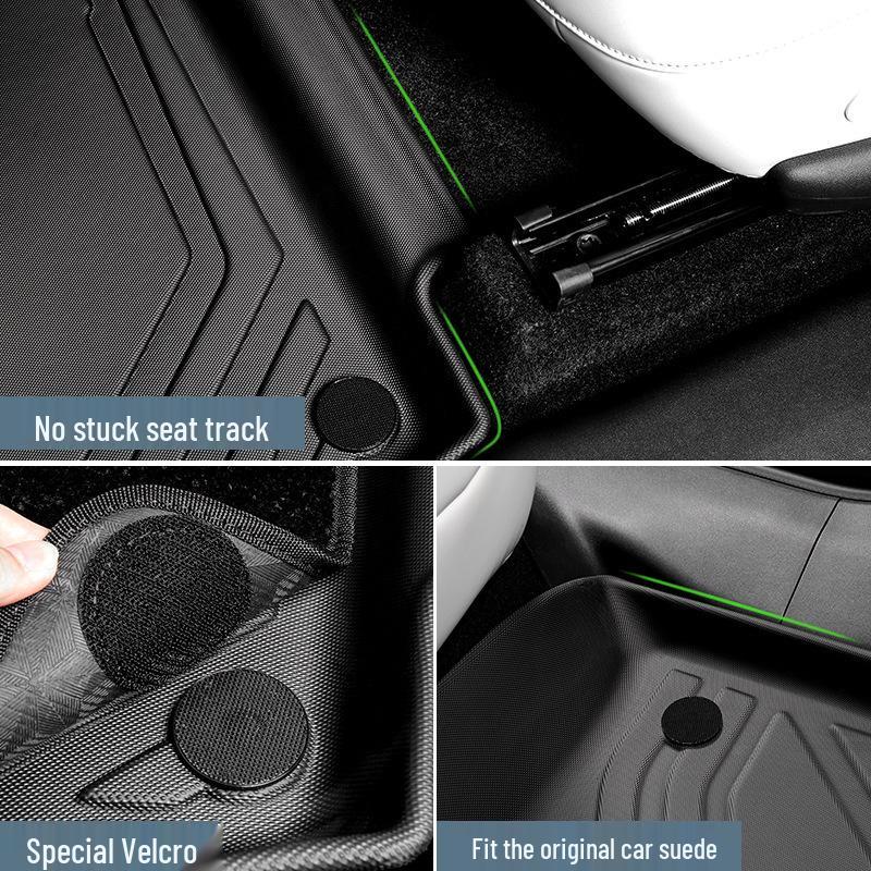 Xiaopeng G6/G7 (2023-25) TPE Car Floor & Trunk Mats with Backrest Protection