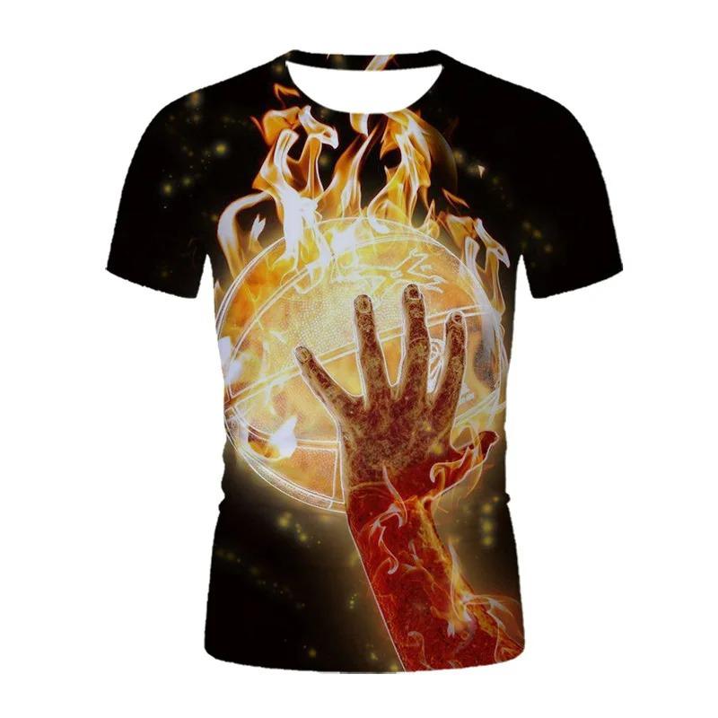 Kids Adult 3D Printed T-shirt Summer Women's and Men's Casual Outdoor Girl and Boy Short Sleeve Tees Top Pullover