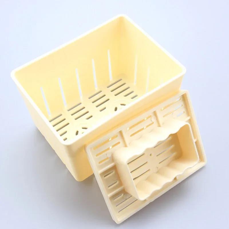 Practical Tofu Press Mould Homemade Mold Soybean Curd Making With Cheese Cloth Kitchen Cooking Tool Set
