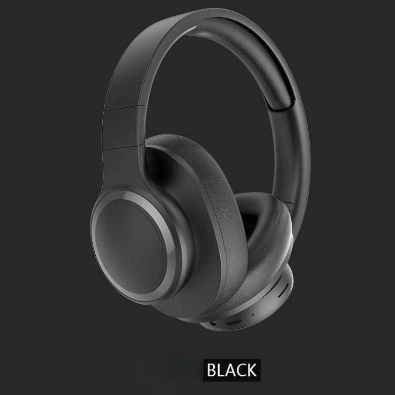 

Беспроводная гарнитура Bluetooth-гарнитура Музыкальная гарнитура Мобильный телефон Универсальные 3D-наушники «все включено» Удобные наушники чёрный