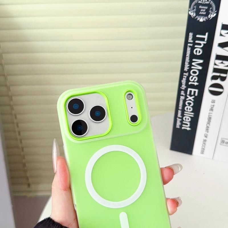 For iPhone 17 Pro Max Jelly Magnetic Shockproof Matte Soft Silicone Cover For iPhoneAir iPhone 16E 16 15 Plus 14 13 12 Pro Max