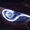 Dynamic Devil Eyes 3 Inch LED Lights 33 Models 12-36V Eyes Retrofit Kits for Car Motorcycle Accessories