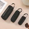 Nylon Black Mesh Cosmetic Bag Handbag Zipper Office Student Pen Bag Multifunctional Storage Bag Different Sizes
