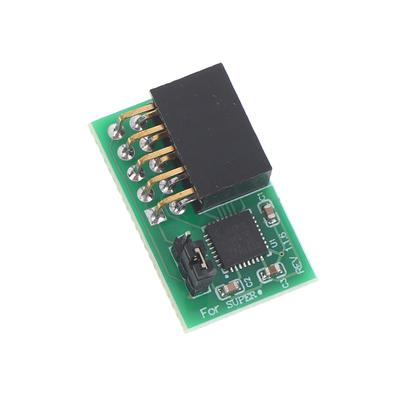 Tpm 2.0 Module Spi Interface Vertical Stable High Safety 9670 Chipset 10Pin Module For Supermicro Aom Tpm 9670V S