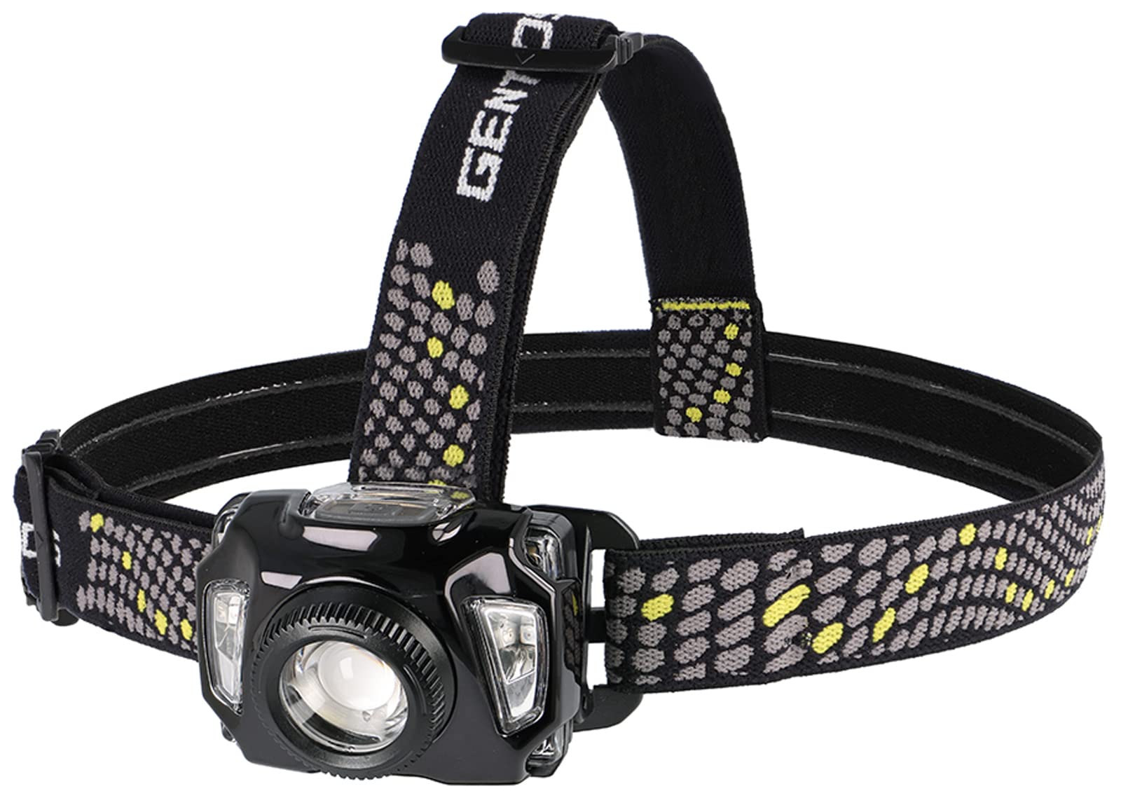 

GENTOS Axley LED Headlamp Lumens Brightness 3 Hours of Operational Lighting Dustproof Uses 3 AAA Batteries or a Rechargeable Battery AR-243HD [500 / / чёрный