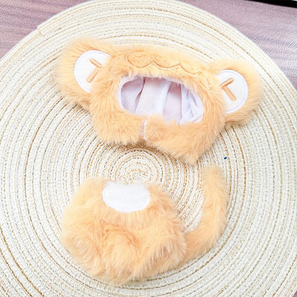 

For 17cm Labubu Doll Monkey Clothes Fashion Clothes Hoodies Doll Clothes Color Match Hoodies Dolls Accessories Cute Decoration Little Cloths 01#