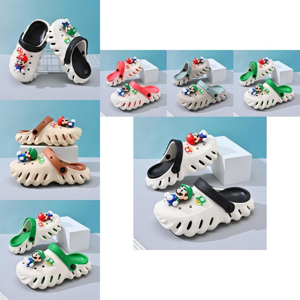 Mario Sommer Kinder Strandschuhe Rutschfest Langlebige Clogs Für Jungen Und Mädchen In Lebendigen Farben