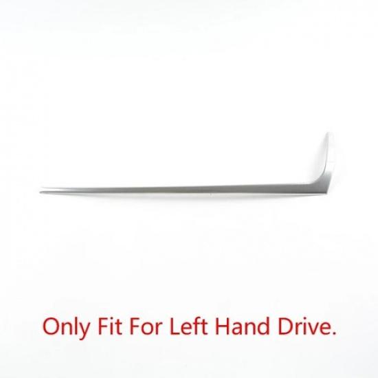 Car Dashboard Decoration Trim Strip Stainless Steel For BMW X3 F25 F26 2014-2017