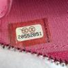Used CHANEL Matelasse Coin Case Pink Round Zipper