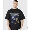 T-shirt Graphique Noir Rétro Warlock Band Coton Toutes Tailles S5XL