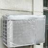 600D Waterproof AC Outdoor Unit Cover Sunproof Dustproof Windproof Snow Resistant Mini Split Protective Cover for Running Use