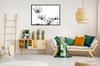 Obraz plakat w ramie 53x73 cm kwiaty p1057