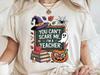 Teacher Halloween Shirt | You Can't Scare Me Hoodie | Funny Fall Teacher Gift