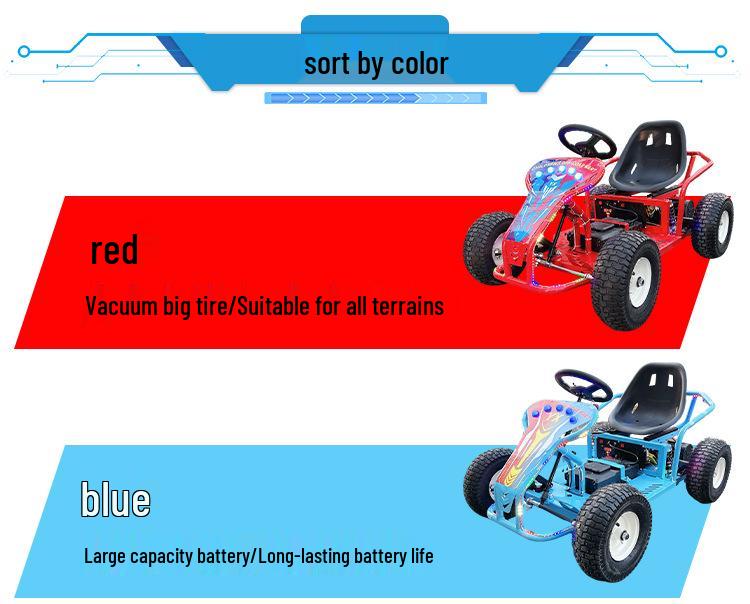 Children's Electric Luminous Bumper Car - Custom Amusement Stall Equipment for Beach and Square