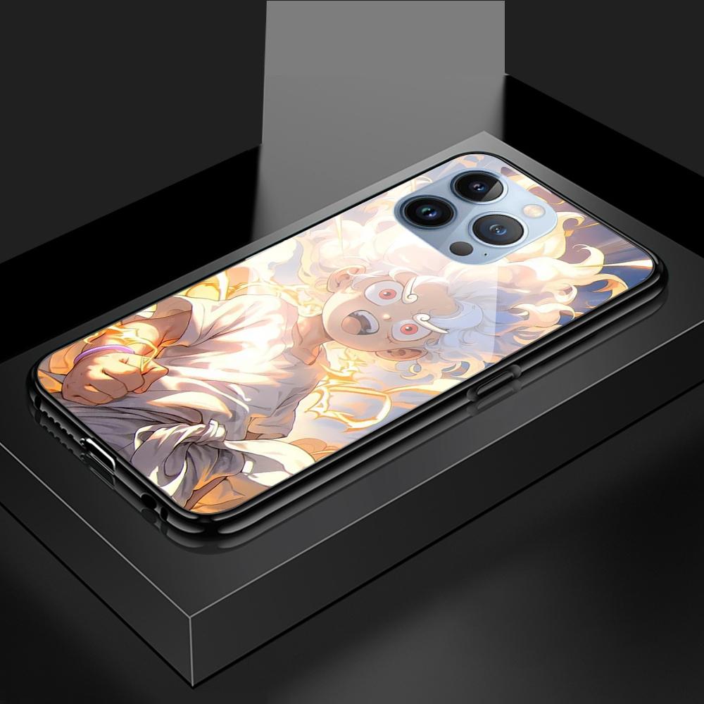 Handyhülle aus gehärtetem Glas für OPPO Reno13 Reno14 Realme 11 12Pro 14 GTNeo6 C21Y C53 C75 OnePlus Nord2 NordCE3Lite Stoßfeste Hülle mit weichen Kanten