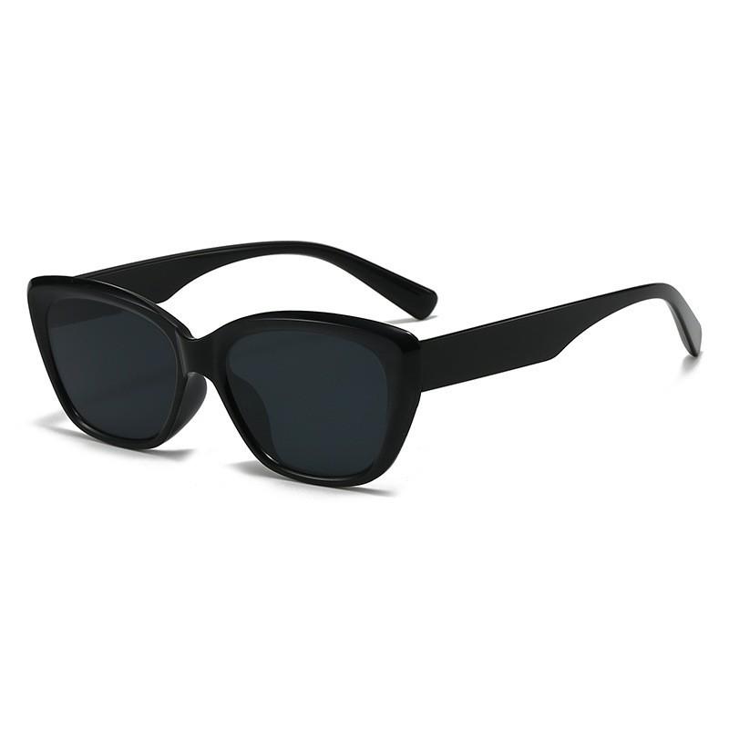 Retro European & American Women's Small Frame Sunglasses - High-End UV Protection, Versatile Street Style