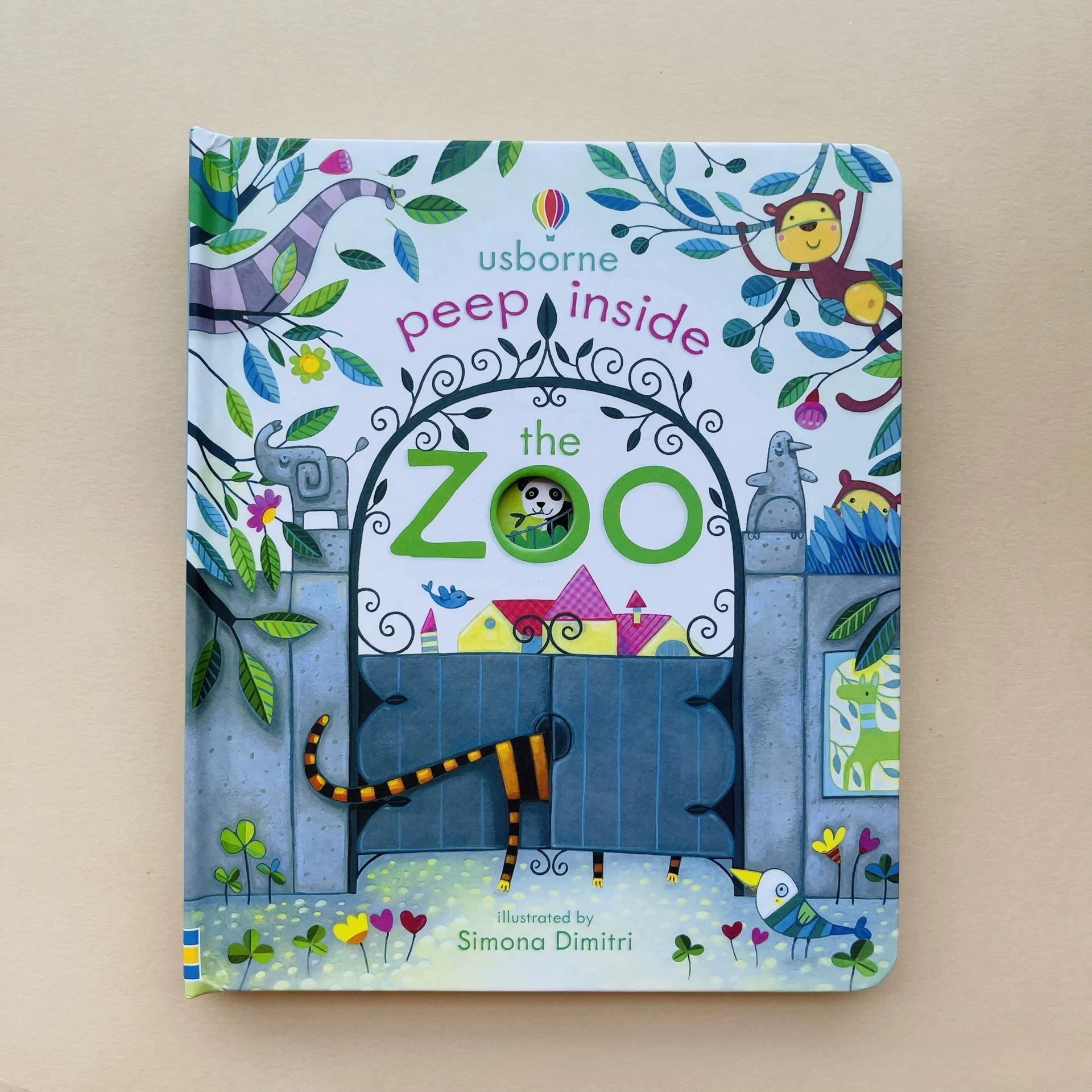 

Usborne Peep Inside How Works Series Scientific Knowledge Learning Picture Book English Daily Bedtime Reading Books