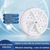 Rotating Turbine Multifunctional USB Mini Washing Machine Portable for Socks Underwear Dishes Travel Home Business Trip