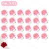 2025 New Valentine's Day Napkin Rings Rose Metal Napkin Rings Faux Flower Napkin Rings Wedding Banquet Birthday Decoration