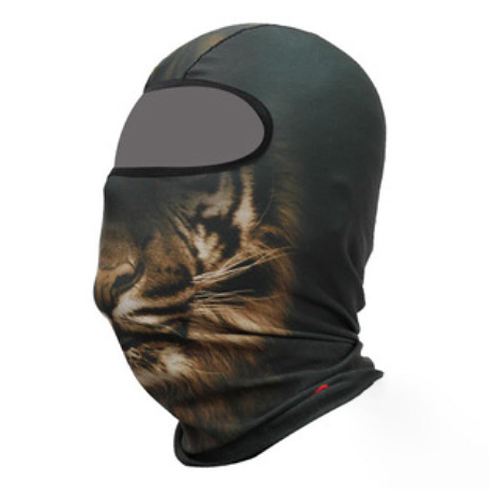 MCNSPORTS Tiger Winter Semi-Fleece Balaclava